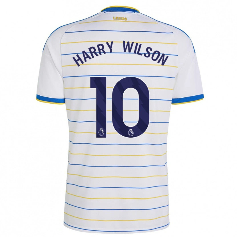 Danxen Criança Camisola Harry Wilson #10 Vermelho Amarelo Azul Principal 2026/27 Camisa