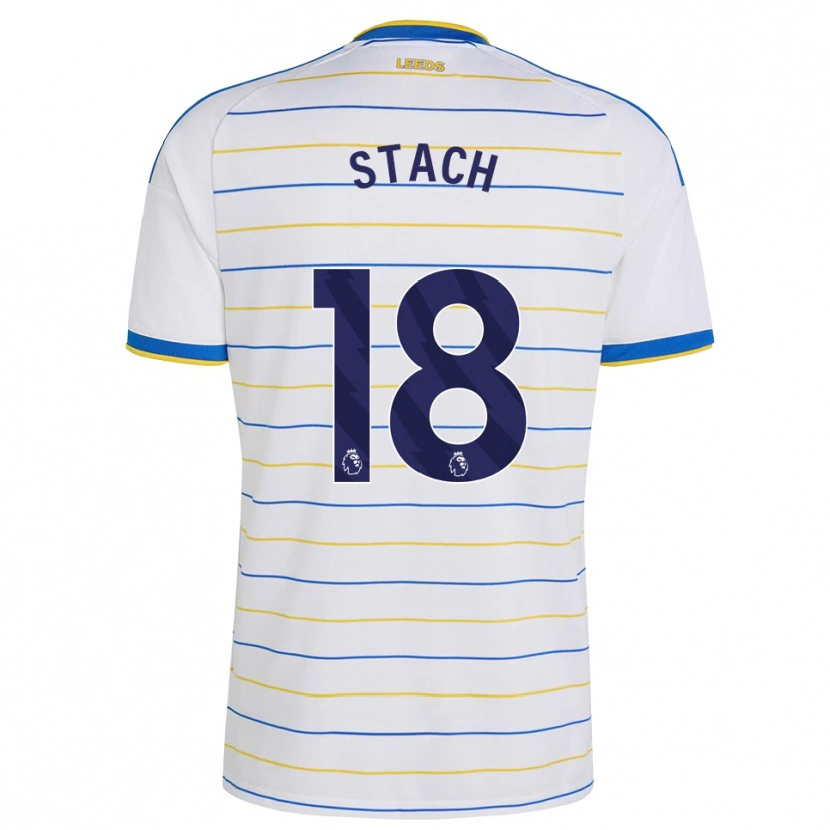 Danxen Criança Camisola Anton Stach #18 Vermelho Amarelo Azul Principal 2026/27 Camisa