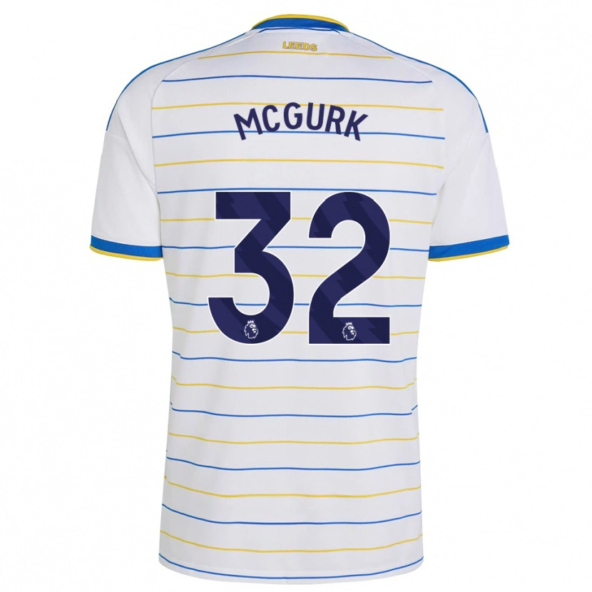 Danxen Criança Camisola Sean Mcgurk #32 Vermelho Amarelo Azul Principal 2026/27 Camisa