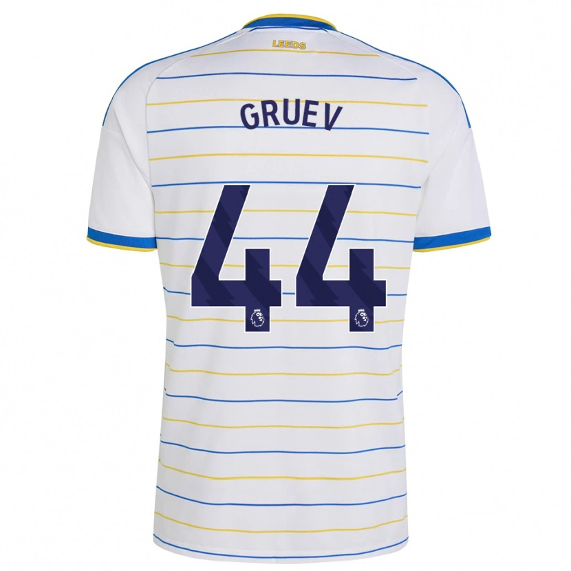 Danxen Criança Camisola Ilia Gruev #44 Vermelho Amarelo Azul Principal 2026/27 Camisa