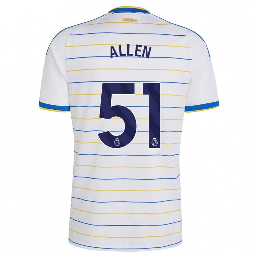 Danxen Criança Camisola Charlie Allen #51 Vermelho Amarelo Azul Principal 2026/27 Camisa