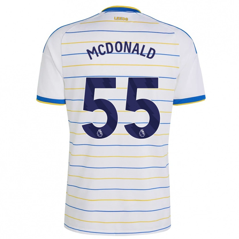 Danxen Criança Camisola Josh Mcdonald #55 Vermelho Amarelo Azul Principal 2026/27 Camisa