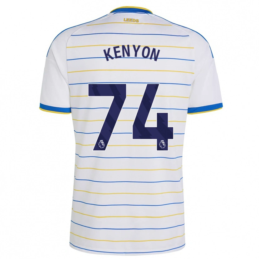 Danxen Criança Camisola George Kenyon #74 Vermelho Amarelo Azul Principal 2026/27 Camisa