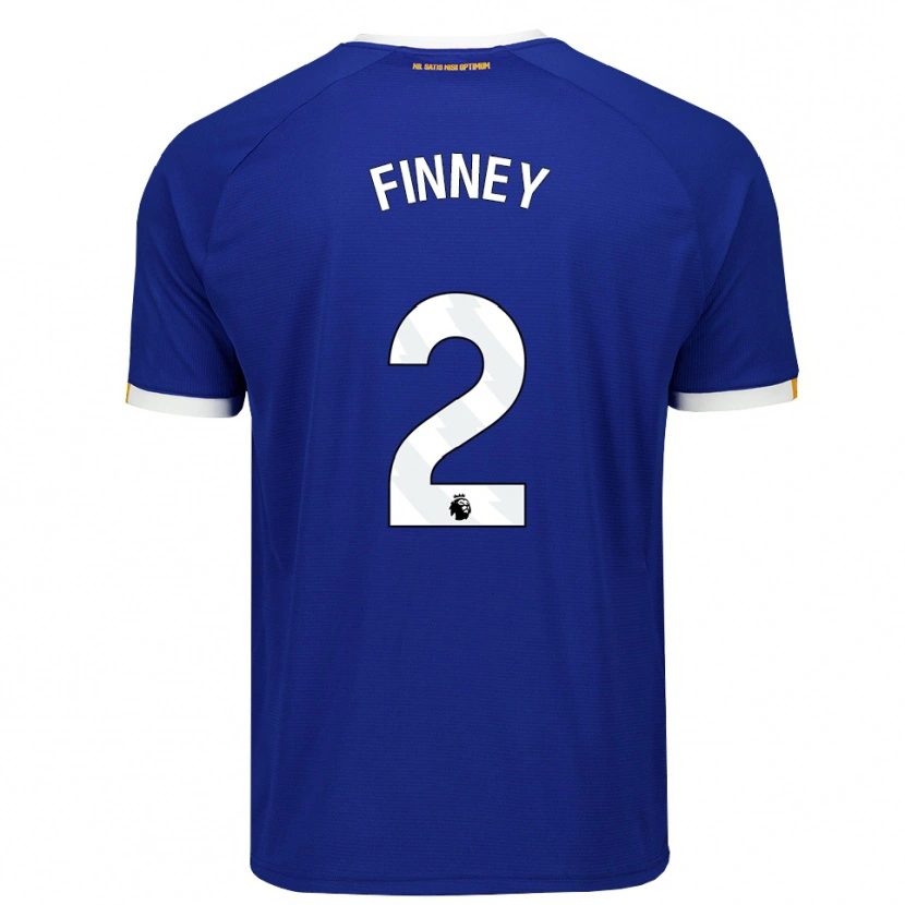 Danxen Criança Camisola George Finney #2 Azul Branco Amarelo Principal 2026/27 Camisa