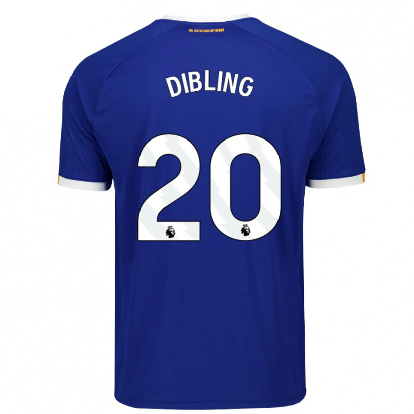 Danxen Criança Camisola Tyler Dibling #20 Azul Branco Amarelo Principal 2026/27 Camisa