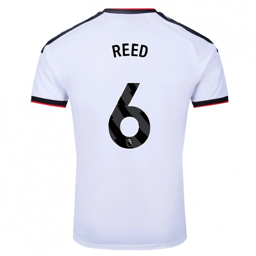 Danxen Criança Camisola Harrison Reed #6 Branco Preto Vermelho Principal 2026/27 Camisa