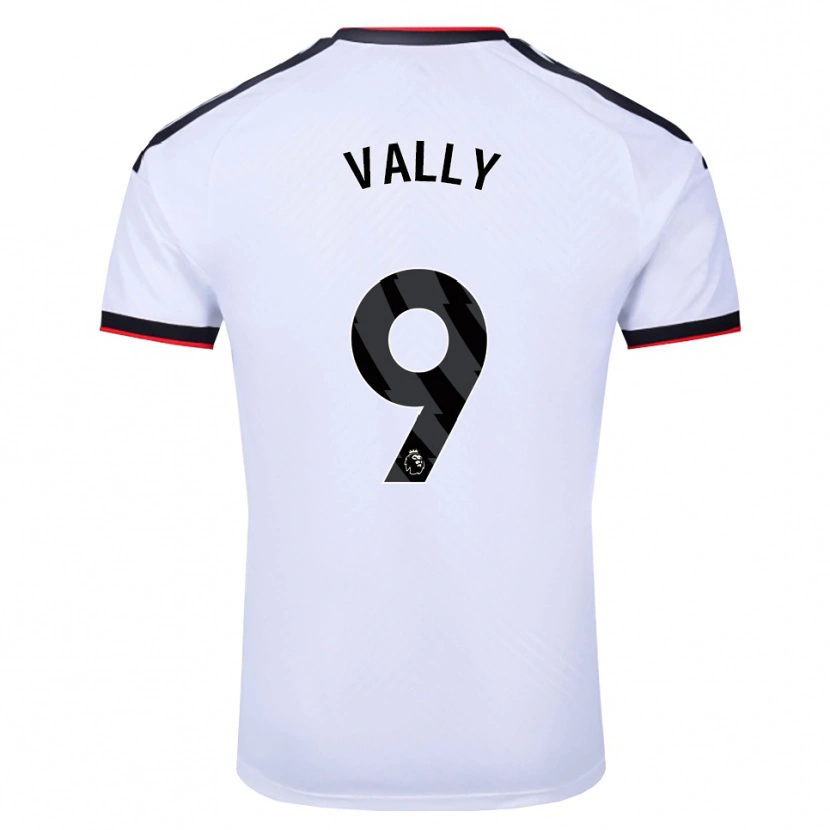 Danxen Criança Camisola Khai Vally #9 Branco Preto Vermelho Principal 2026/27 Camisa