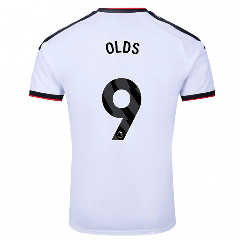 Danxen Criança Camisola Ellie Olds #9 Branco Preto Vermelho Principal 2026/27 Camisa