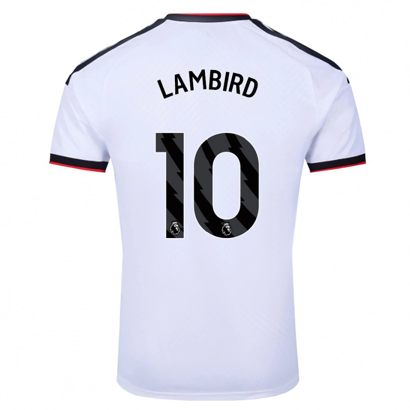 Danxen Criança Camisola Lilly Lambird #10 Branco Preto Vermelho Principal 2026/27 Camisa