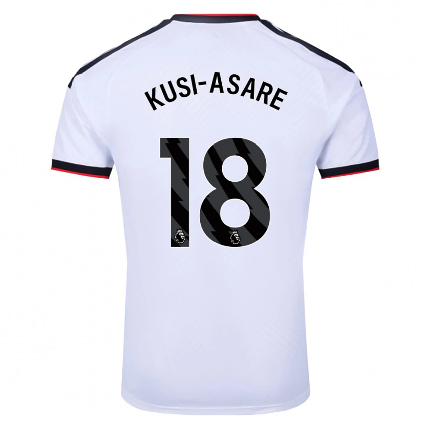 Danxen Criança Camisola Jonah Kusi-Asare #18 Branco Preto Vermelho Principal 2026/27 Camisa