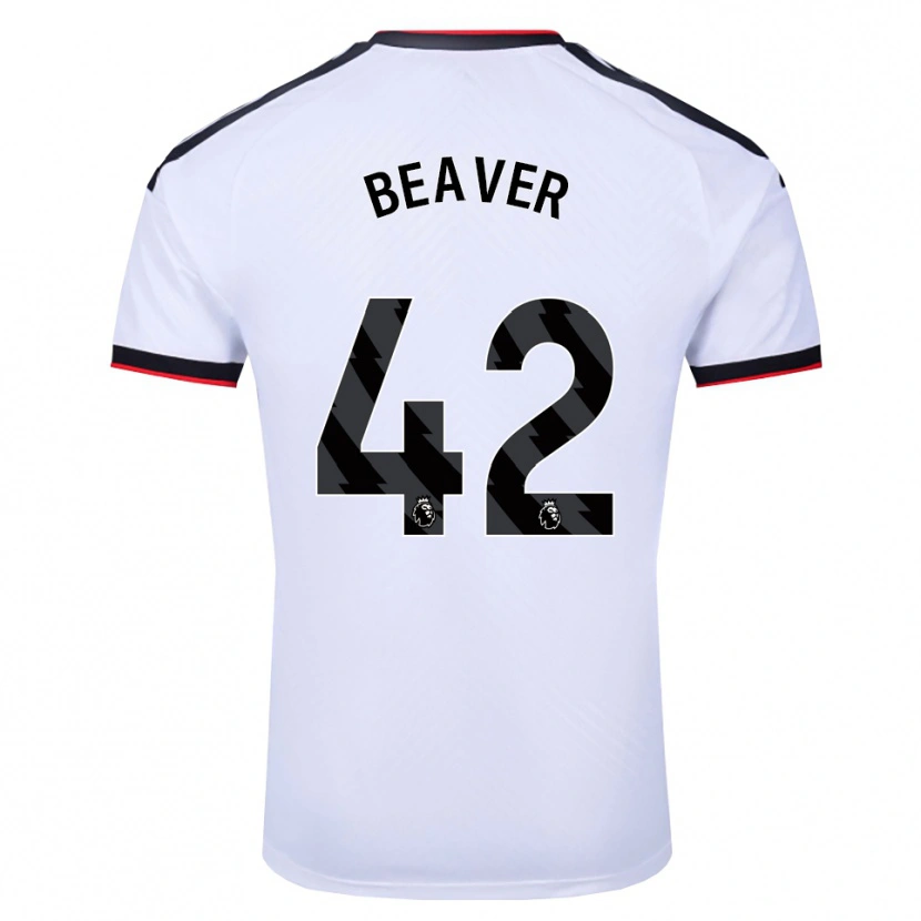Danxen Criança Camisola Cat Beaver #42 Branco Preto Vermelho Principal 2026/27 Camisa