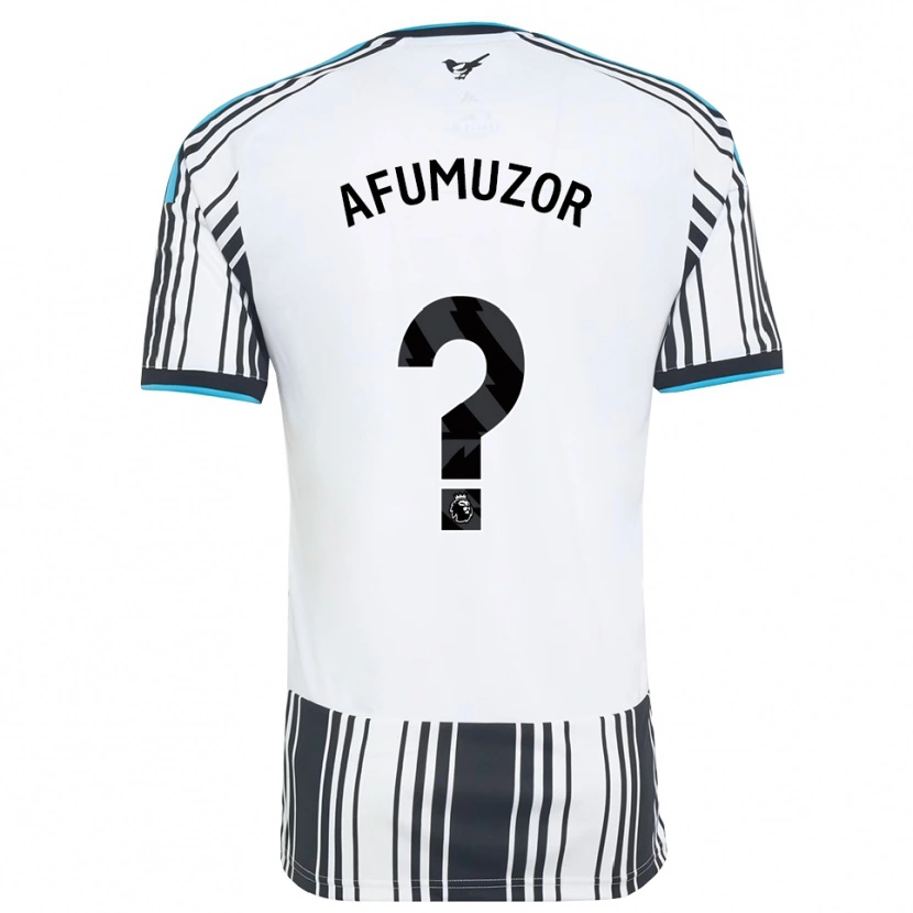 Danxen Criança Camisola Cj Afumuzor #0 Skyblue Preto Branco Principal 2026/27 Camisa