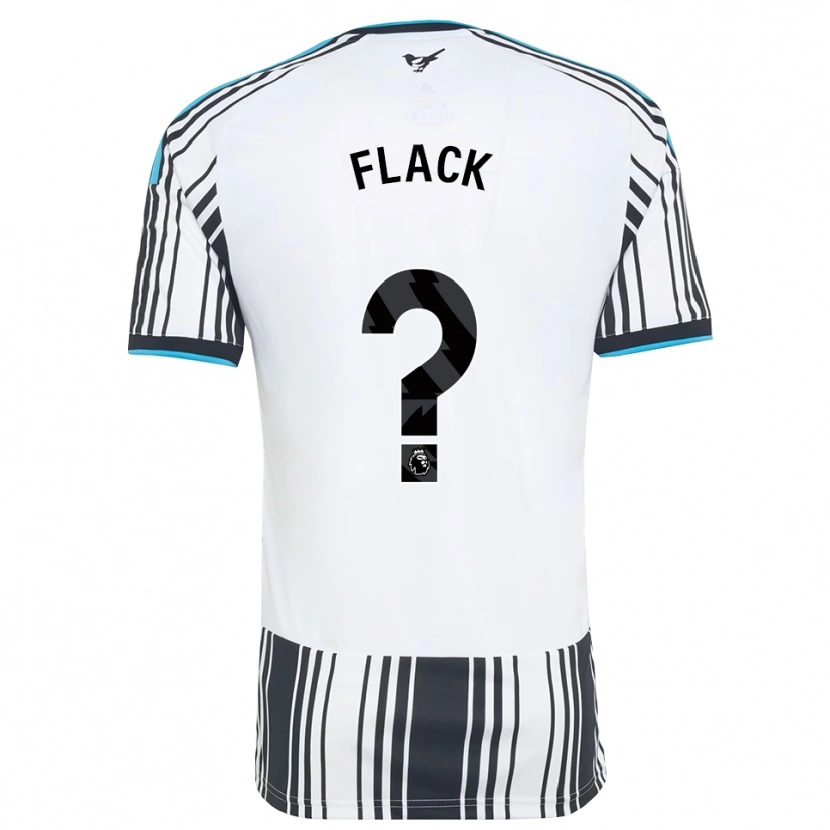 Danxen Criança Camisola Lucas Flack #0 Skyblue Preto Branco Principal 2026/27 Camisa
