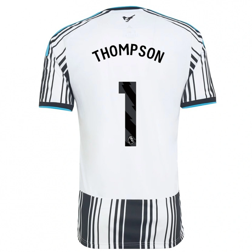 Danxen Criança Camisola Max Thompson #1 Skyblue Preto Branco Principal 2026/27 Camisa