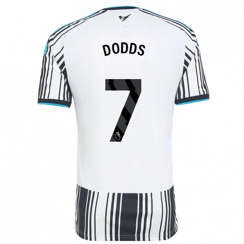 Danxen Criança Camisola Tyler Dodds #7 Skyblue Preto Branco Principal 2026/27 Camisa