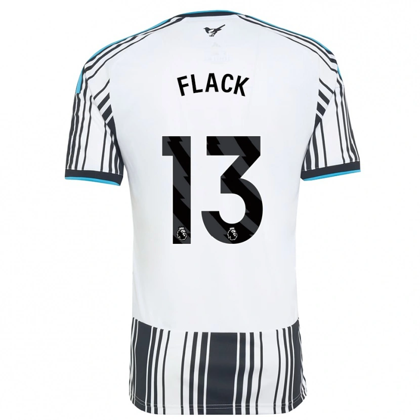 Danxen Criança Camisola Lucas Flack #13 Skyblue Preto Branco Principal 2026/27 Camisa