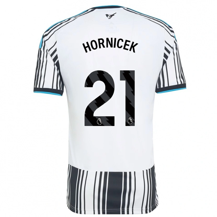 Danxen Criança Camisola Lukas Hornicek #21 Skyblue Preto Branco Principal 2026/27 Camisa