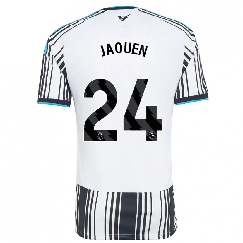 Danxen Criança Camisola Ewen Jaouen #24 Skyblue Preto Branco Principal 2026/27 Camisa