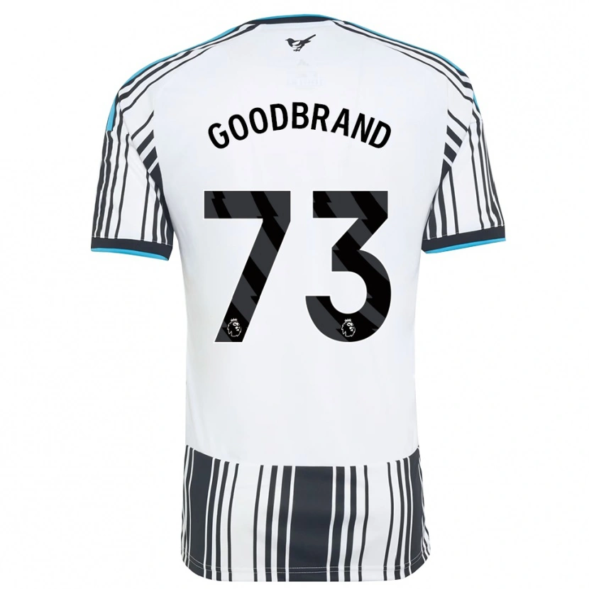 Danxen Criança Camisola Oliver Goodbrand #73 Skyblue Preto Branco Principal 2026/27 Camisa