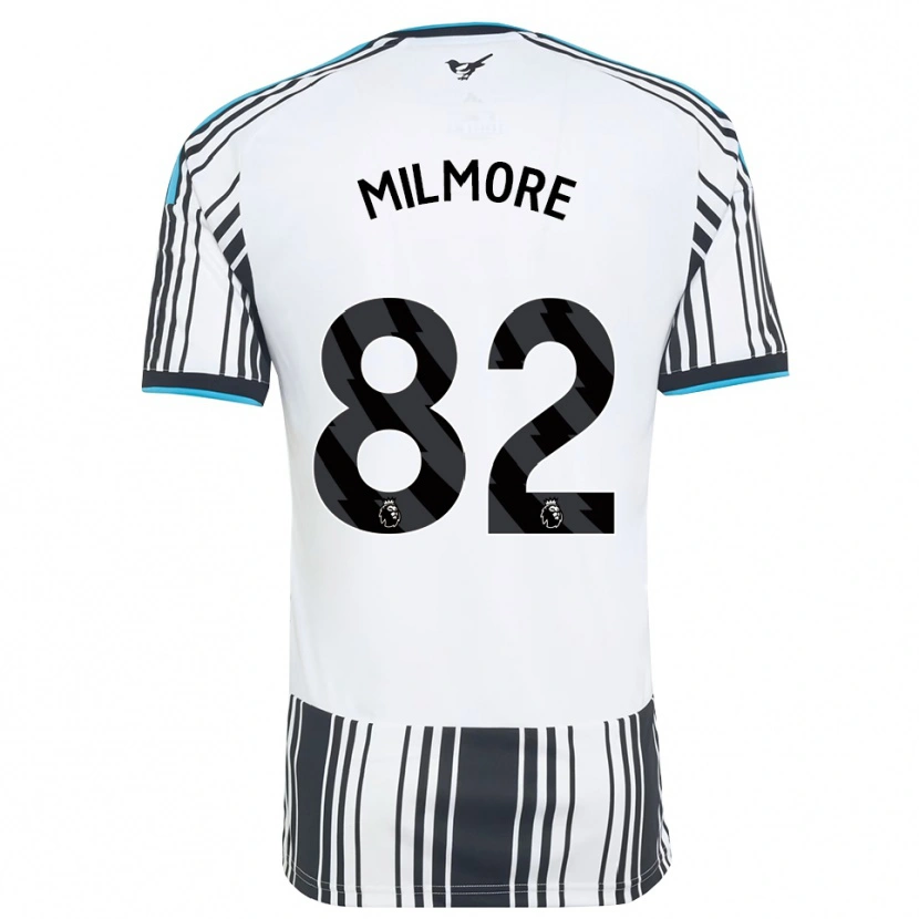 Danxen Criança Camisola Carter Milmore #82 Skyblue Preto Branco Principal 2026/27 Camisa