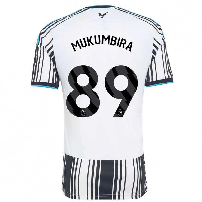 Danxen Criança Camisola Leon Mukumbira #89 Skyblue Preto Branco Principal 2026/27 Camisa