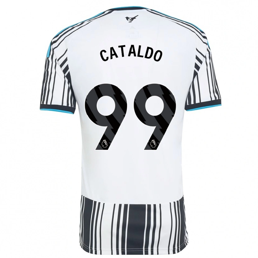 Danxen Criança Camisola Lia Cataldo #99 Skyblue Preto Branco Principal 2026/27 Camisa