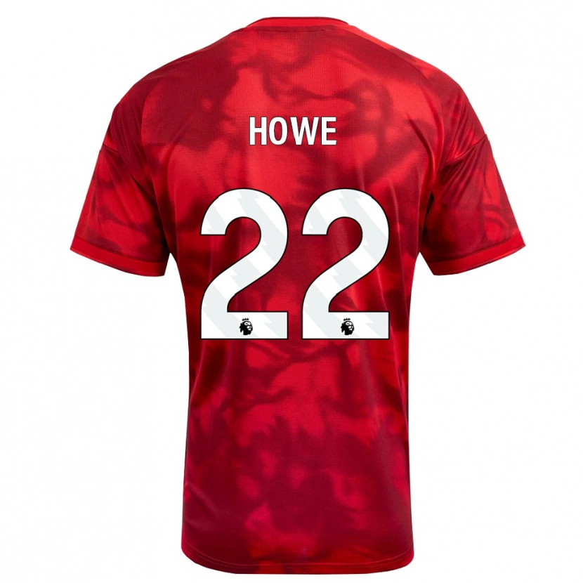 Danxen Criança Camisola Casey Howe #22 Crimson Branco Principal 2026/27 Camisa