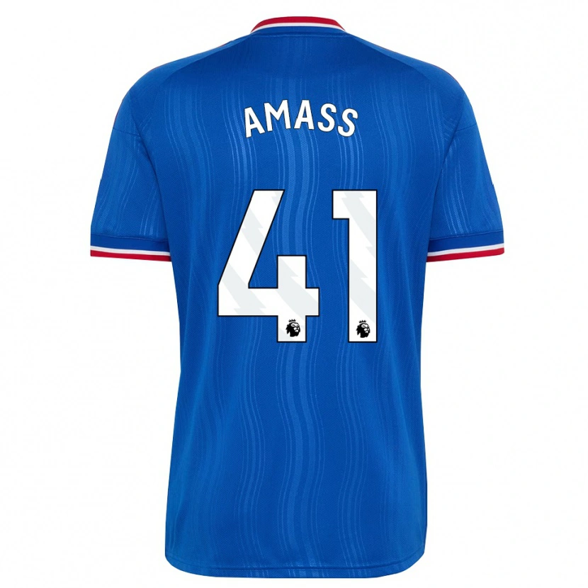 Danxen Criança Camisola Harry Amass #41 Azul Branco Vermelho Alternativa 2026/27 Camisa