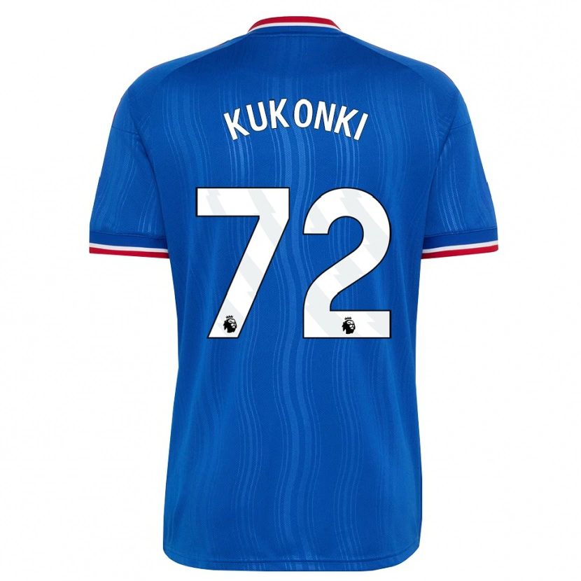 Danxen Criança Camisola Godwill Kukonki #72 Azul Branco Vermelho Alternativa 2026/27 Camisa