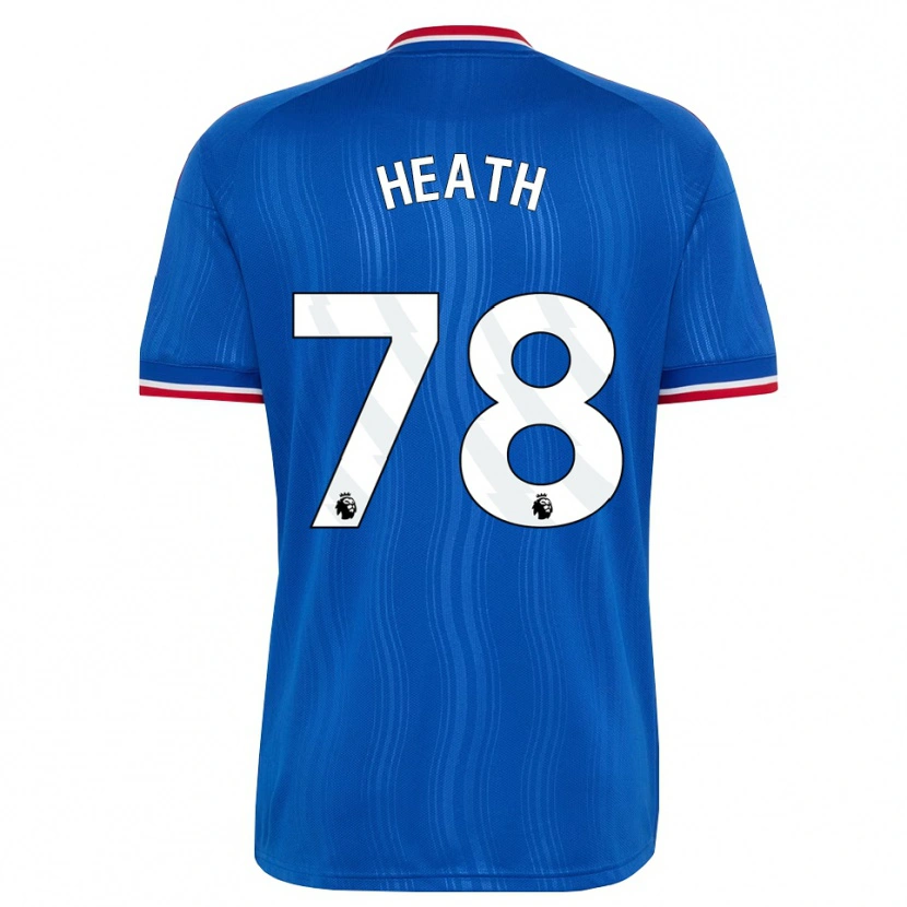 Danxen Criança Camisola Fred Heath #78 Azul Branco Vermelho Alternativa 2026/27 Camisa