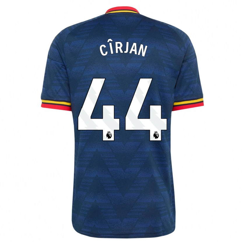 Danxen Criança Camisola Catalin Cîrjan #44 Midnightblue Amarelo Vermelho Alternativa 2026/27 Camisa