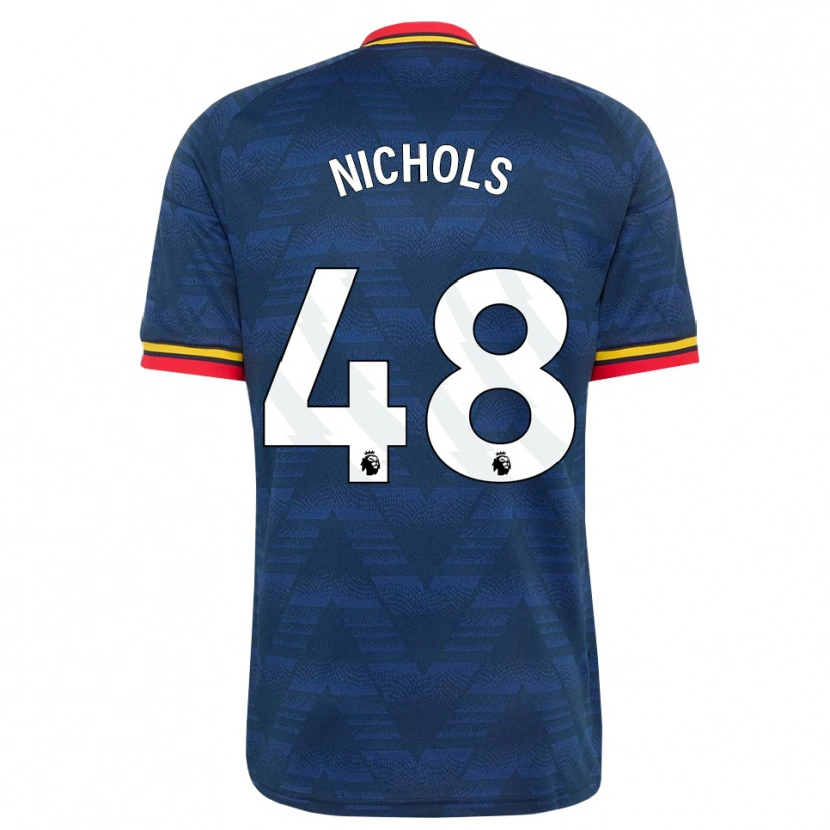 Danxen Criança Camisola Josh Nichols #48 Midnightblue Amarelo Vermelho Alternativa 2026/27 Camisa