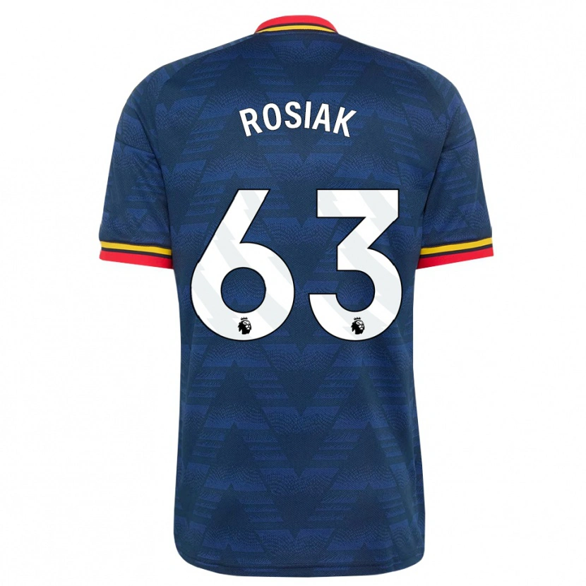 Danxen Criança Camisola Michal Rosiak #63 Midnightblue Amarelo Vermelho Alternativa 2026/27 Camisa