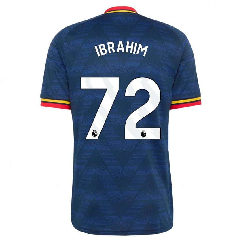 Danxen Criança Camisola Ife Ibrahim #72 Midnightblue Amarelo Vermelho Alternativa 2026/27 Camisa