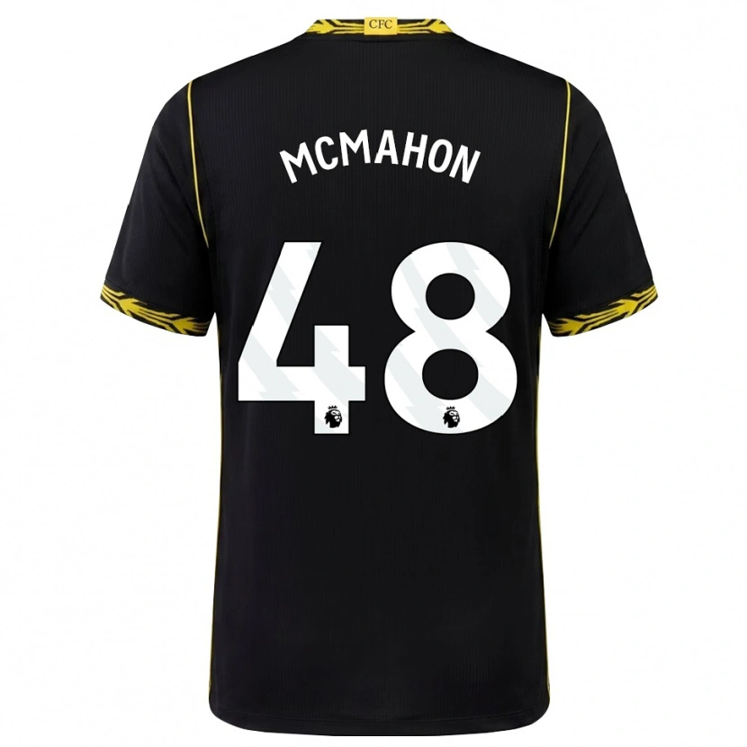 Danxen Criança Camisola Harrison Mcmahon #48 Preto Amarelo Alternativa 2026/27 Camisa