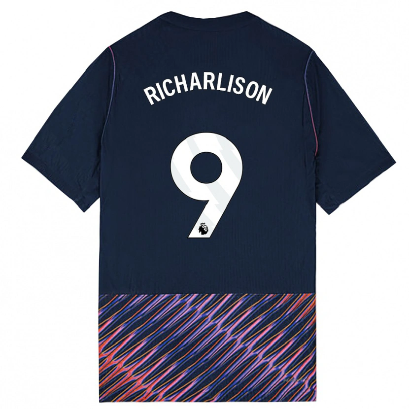 Danxen Criança Camisola Richarlison De Andrade #9 Azul Real Branco Alternativa 2026/27 Camisa