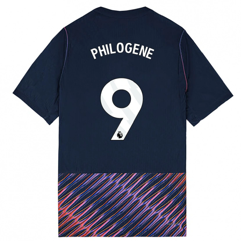 Danxen Criança Camisola Blake Philogene #9 Azul Real Branco Alternativa 2026/27 Camisa