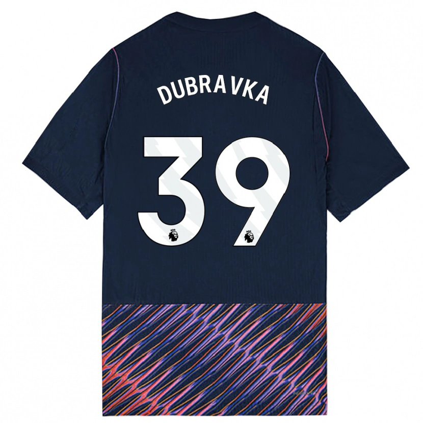 Danxen Criança Camisola Martin Dúbravka #39 Azul Real Branco Alternativa 2026/27 Camisa