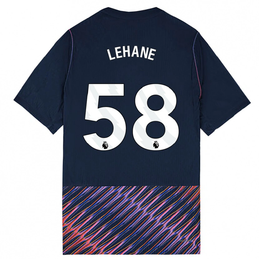 Danxen Criança Camisola Ellis Lehane #58 Azul Real Branco Alternativa 2026/27 Camisa