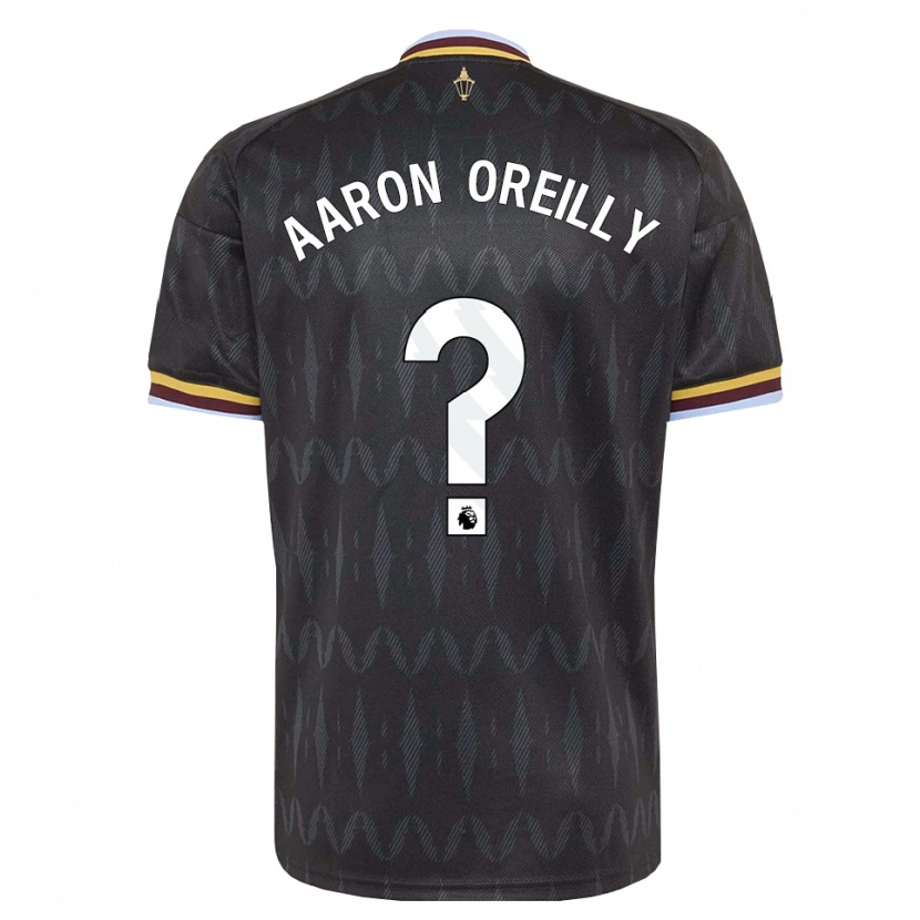 Danxen Criança Camisola Aaron Oreilly #0 Cornflowerblue Preto Amarelo Alternativa 2026/27 Camisa