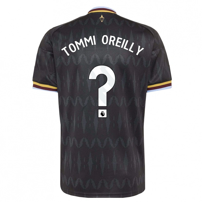 Danxen Criança Camisola Tommi Oreilly #0 Cornflowerblue Preto Amarelo Alternativa 2026/27 Camisa