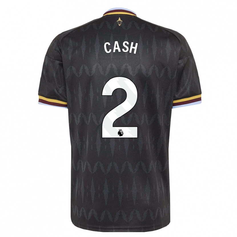 Danxen Criança Camisola Matty Cash #2 Cornflowerblue Preto Amarelo Alternativa 2026/27 Camisa