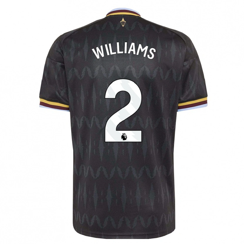 Danxen Criança Camisola Fabian Williams #2 Cornflowerblue Preto Amarelo Alternativa 2026/27 Camisa