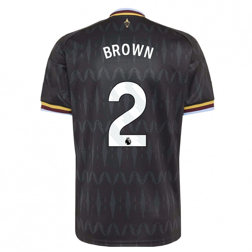 Danxen Criança Camisola Alvin Brown #2 Cornflowerblue Preto Amarelo Alternativa 2026/27 Camisa