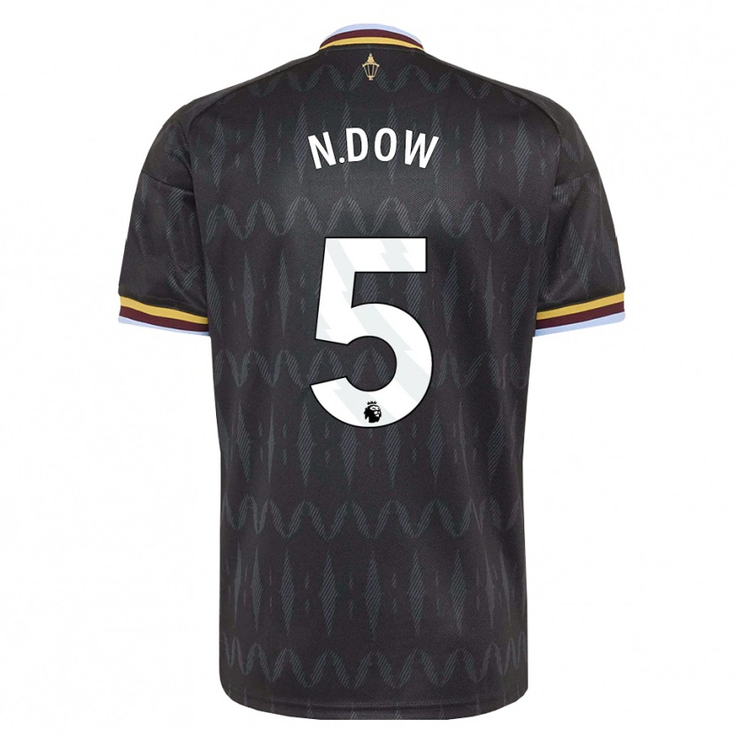 Danxen Criança Camisola Elisha N'dow #5 Cornflowerblue Preto Amarelo Alternativa 2026/27 Camisa