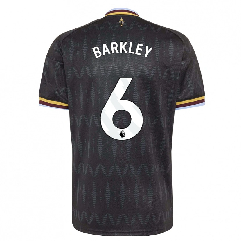 Danxen Criança Camisola Ross Barkley #6 Cornflowerblue Preto Amarelo Alternativa 2026/27 Camisa
