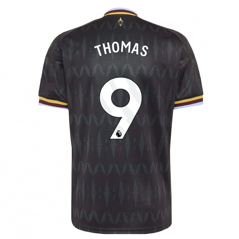 Danxen Criança Camisola George Thomas #9 Cornflowerblue Preto Amarelo Alternativa 2026/27 Camisa
