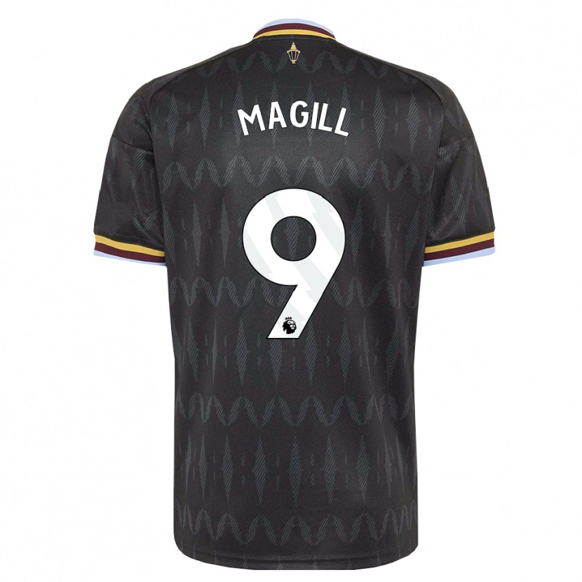 Danxen Criança Camisola Simone Magill #9 Cornflowerblue Preto Amarelo Alternativa 2026/27 Camisa
