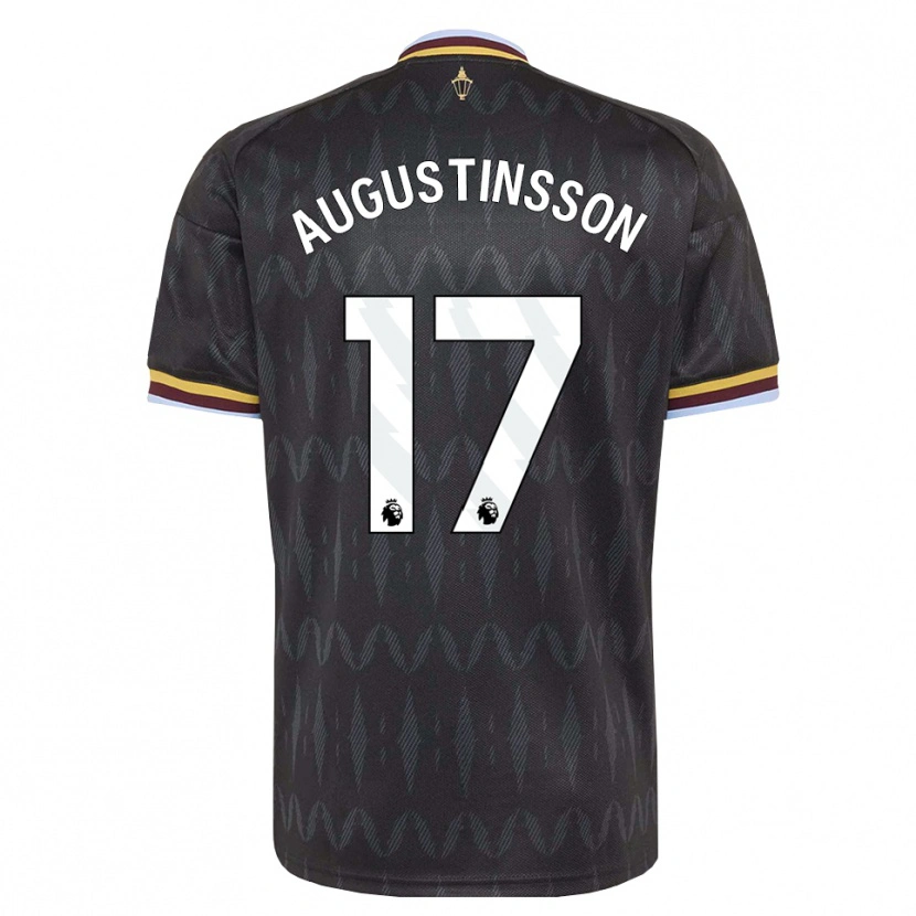 Danxen Criança Camisola Ludwig Augustinsson #17 Cornflowerblue Preto Amarelo Alternativa 2026/27 Camisa