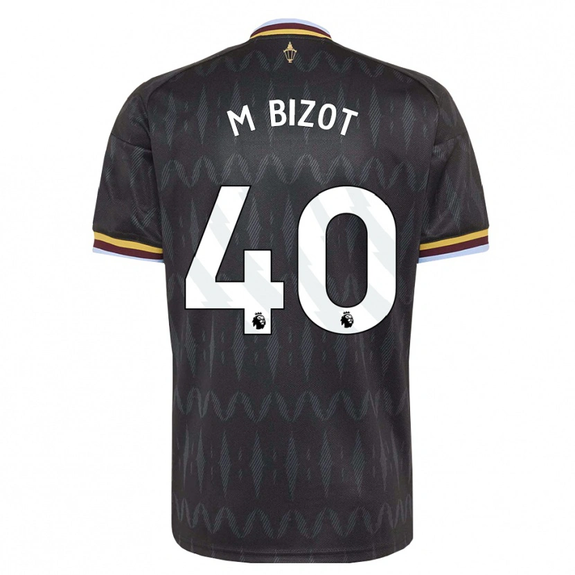 Danxen Criança Camisola Marco Bizot #40 Cornflowerblue Preto Amarelo Alternativa 2026/27 Camisa